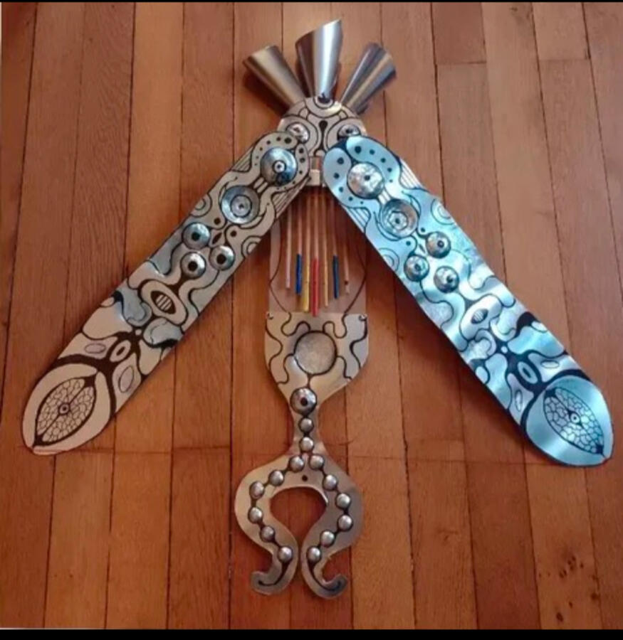 Poisson volant Kalimba