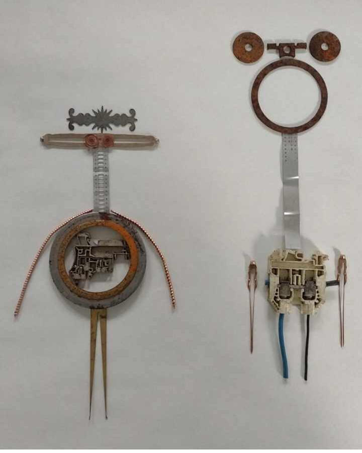 Les enfants du ferailleur, ( chute de métaux, ferailles)