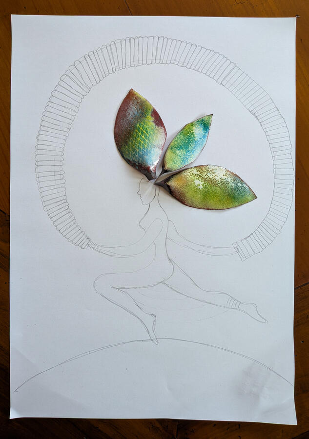 Le drôle d&#39;accordéon de Madame Milles-feuilles