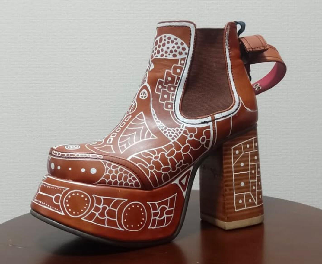 Customisation de chaussures a talons